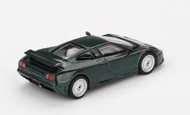 Bugatti  - EB110 GT 1995 green - 1:64 - Mini GT - 00968-BL - MGT00968BL | Toms Modelautos