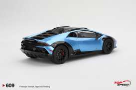 Lamborghini  - Huracan 2024 blue - 1:18 - Top Speed - TS0609 - TS0609 | Toms Modelautos