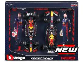 Red Bull Racing   - RB19 2023 blue/red/yellow - 1:24 - Bburago - 18-28061 - bura28061 | Toms Modelautos