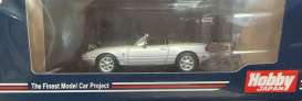 Eunos  - Roadster silver - 1:64 - Hobby Japan - HJ641025ALS - HJ641025ALS | Toms Modelautos