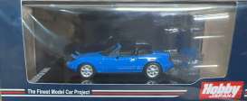 Eunos  - Roadster blue - 1:64 - Hobby Japan - HJ641025ALBL - HJ641025ALBL | Toms Modelautos