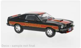 Ford  - Mustang II Cobra  1977 red/black - 1:43 - IXO Models - CLC599 - ixCLC599 | Toms Modelautos