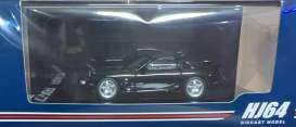   - RX7 (FD3S) TYpe RS black - 1:64 - Hobby Japan - HJ644007ABK - HJ644007ABK | Toms Modelautos