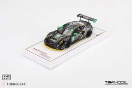 Porsche  - 911 2023 black/green - 1:43 - TrueScale - TSM430744 - TSM430744 | Toms Modelautos