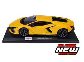 Lamborghini  - 74X yellow - 1:18 - Maisto - 31463YL - mai31463YL | Toms Modelautos