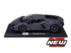 Lamborghini  - 74X grey - 1:18 - Maisto - 31463G - mai31463G | Toms Modelautos