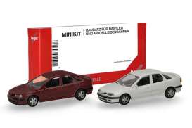 Renault  - Laguna, white/red - 1:87 - Herpa - H014113 - herpa014113 | Toms Modelautos