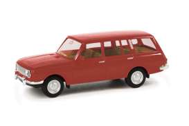 Wartburg  - 353 Tourist red - 1:87 - Herpa - H024150-007 - herpa024150-007 | Toms Modelautos