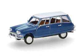 Citroen  - AMI 6 Break blue - 1:87 - Herpa - 038959-002 - herpa038959-002 | Toms Modelautos