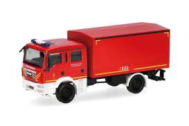 MAN  - TGM 2008 red - 1:87 - Herpa - H098380 - herpa098380 | Toms Modelautos