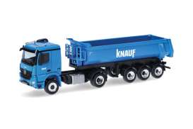 Mercedes Benz  - Arocs blue - 1:87 - Herpa - H319096 - herpa319096 | Toms Modelautos