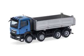 MAN  - TGS NN blue/silver - 1:87 - Herpa - H319140 - herpa319140 | Toms Modelautos