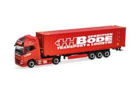 Volvo  - FH GL XL 2020 red/white - 1:87 - Herpa - H319249 - herpa319249 | Toms Modelautos