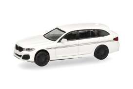 BMW  - Alpina B5 Touring white - 1:87 - Herpa - H421072-002 - herpa421072-002 | Toms Modelautos