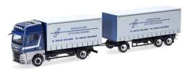 MAN  - TGX GX white/blue - 1:87 - Herpa - H956659 - herpa956659 | Toms Modelautos