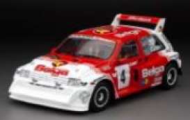 MG  - Metro 6R4  1986 white/red - 1:18 - SunStar - 5543 - sun5543 | Toms Modelautos