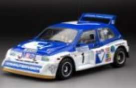 MG  - Metro 6R4  1986 white/blue - 1:18 - SunStar - 5544 - sun5544 | Toms Modelautos