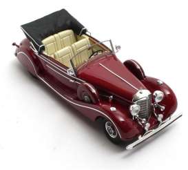 Mercedes Benz  - 770K W150 Cabriolet B 1939 maroon - 1:43 - Matrix - 41302-231 - MX41302-231 | Toms Modelautos