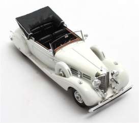 Mercedes Benz  - 770K W150 Cabriolet B 1939 white - 1:43 - Matrix - 41302-232 - MX41302-232 | Toms Modelautos