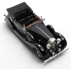 Mercedes Benz  - 770K W150 Cabriolet B 1939 black - 1:43 - Matrix - 41302-233 - MX41302-233 | Toms Modelautos