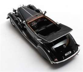 Mercedes Benz  - 770K W150 Cabriolet B 1939 black - 1:43 - Matrix - 41302-233 - MX41302-233 | Toms Modelautos