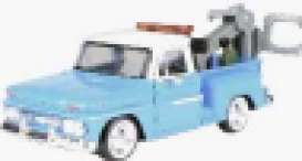 GMC  - C1000 1966 blue - 1:24 - Motor Max - 75346 - mmax75346 | Toms Modelautos