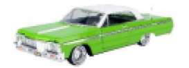 Chevrolet  - Impala 1964 green - 1:24 - Motor Max - 79021gr - mmax79021gr | Toms Modelautos