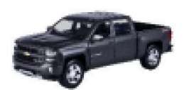 Chevrolet  - Silverado 1500 LT-Z71 Crew Cab 2017 black - 1:27 - Motor Max - 79348bk - mmax79348bk | Toms Modelautos