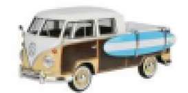 Volkswagen  - Type 2 cream/brown - 1:24 - Motor Max - 79560 - mmax79560cr | Toms Modelautos