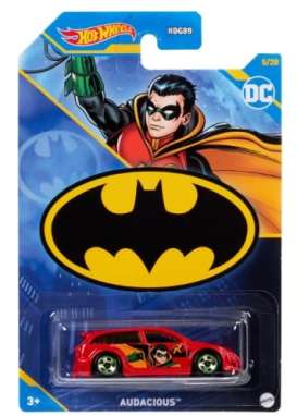 Batman  - Audacious  red - 1:64 - Hotwheels - HLK53 - hwmvHLK53 | Toms Modelautos