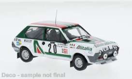 Fiat  - Ritmo 75 1979 white/red/green - 1:43 - IXO Models - RAC445B - ixRAC445B | Toms Modelautos