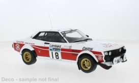 Toyota  - Celica 2000 GT 1977 white/red - 1:18 - IXO Models - RMC189C - ixRMC189C | Toms Modelautos