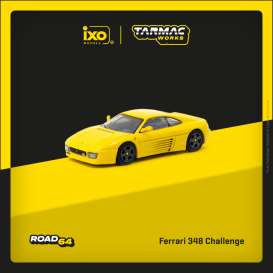 Ferrari  - 348 Challenge yellow - 1:64 - Tarmac - T64R-082-YL - TC-T64R-082-YL | Toms Modelautos