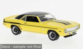 Chevrolet  - Camaro Yenko SYC 1969 yellow - 1:43 - IXO Models - CLC591 - ixCLC591 | Toms Modelautos