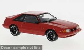 Ford Mustang - III 1992 red - 1:43 - IXO Models - CLC603 - ixCLC603 | Toms Modelautos