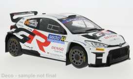 Toyota  - GR Yaris  2024 white/red/black - 1:18 - IXO Models - rmc212B - ixrmc212B | Toms Modelautos