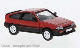 Honda  - CRX 1983 red - 1:87 - Brekina - pcx870468 - PCX870468 | Toms Modelautos