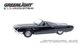 Ford  - Thunderbird  1965 black - 1:64 - GreenLight - 28170E - gl28170E | Toms Modelautos