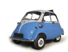 BMW  - Isetta 1955 blue/white - 1:18 - Minichamps - 110024000 - mc110024000 | Toms Modelautos