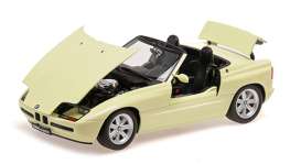 BMW  - Z1 1988 yellow - 1:18 - Minichamps - 180020104 - mc180020104 | Toms Modelautos