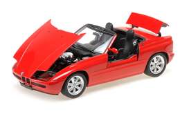 BMW  - Z1 1988 red - 1:18 - Minichamps - 180020105 - mc180020105 | Toms Modelautos