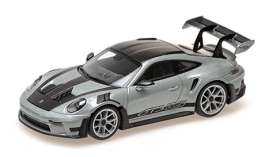 Porsche  - 911 (992) GT3RS 2023 silver - 1:43 - Minichamps - 410062117 - mc410062117 | Toms Modelautos