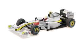 Brawn GP  - BGP001 2009 white/yellow/black - 1:18 - Minichamps - 180090223 - mc180090223 | Toms Modelautos