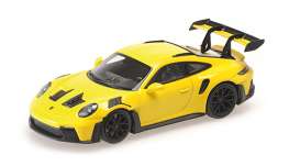 Porsche  - 911 (992) 2024 yellow - 1:87 - Minichamps - 870065024 - mc870065024 | Toms Modelautos