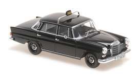 Mercedes Benz  - 200 (W110) 1965 black - 1:43 - Maxichamps - 940037295 - mc940037295 | Toms Modelautos