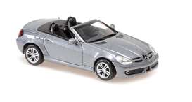 Mercedes Benz  - SLK (R171) 2007 dark silver metallic - 1:43 - Maxichamps - 940037331 - mc940037331 | Toms Modelautos