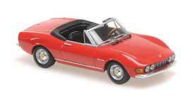 Fiat  - Dino Spider 1972 red - 1:43 - Maxichamps - 940121430 - mc940121430 | Toms Modelautos