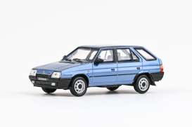 Skoda  - Forman 1993 blue - 1:43 - Abrex - 143ABS-713KZ - ab143ABS-713KZ | Toms Modelautos