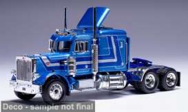 Peterbilt  - 359 1973 blue - 1:64 - IXO Models - 64TR010B - ix64TR010B | Toms Modelautos