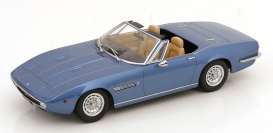 Maserati  - Ghibli Spyder 1970 blue - 1:18 - KK - Scale - 181304 - kkdc181304 | Toms Modelautos